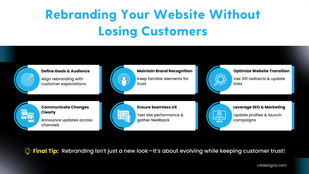 Rebranding Strategy for Websites